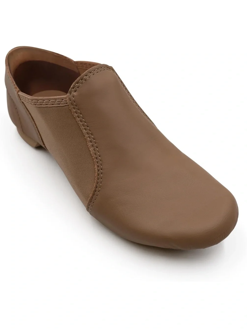Capezio Womens Loafers Shoes, Caramel, 8.5 Wide 1291-1